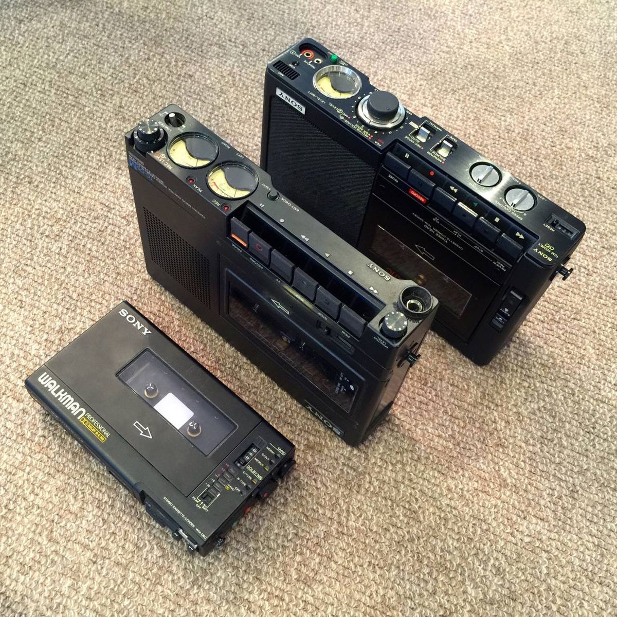 Densuke brothers TCM-5000EV ( 1980-2005) TD-D5 (1980-2005) WM-D6C ( 1984-2000)