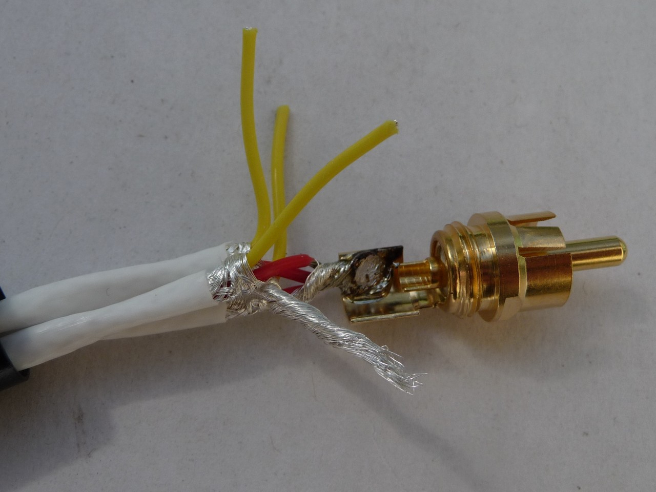 on commence par assembler la tresse