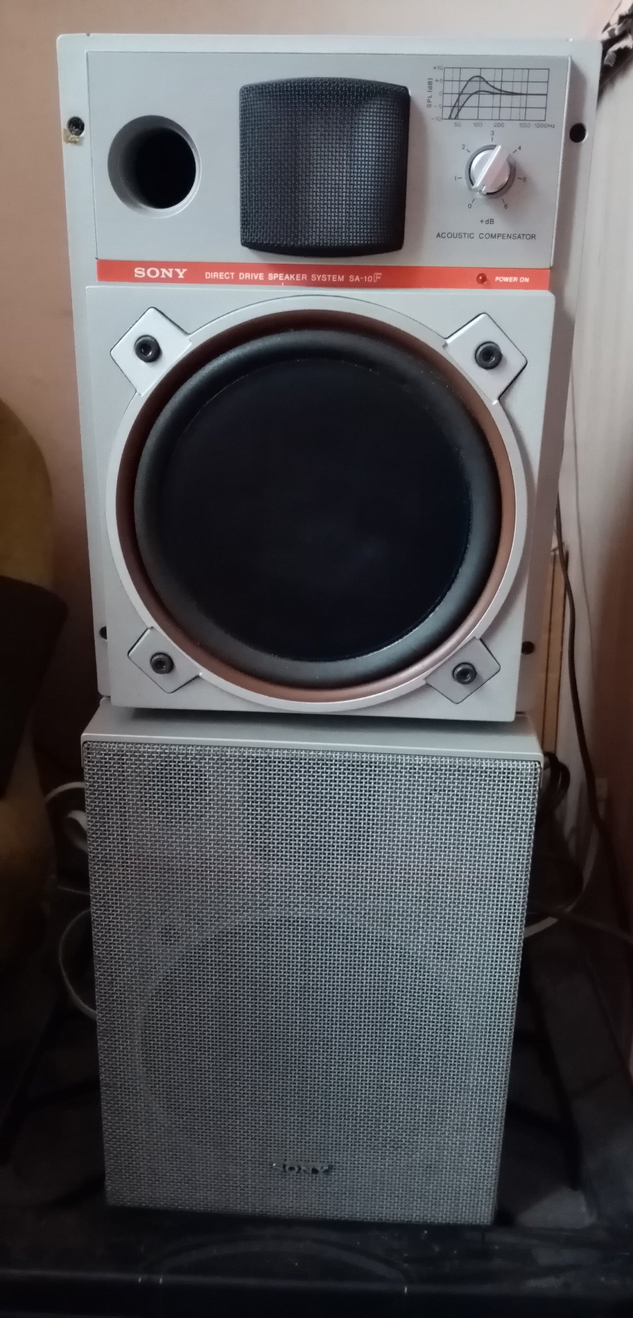 Sony SA 10 F active speakers