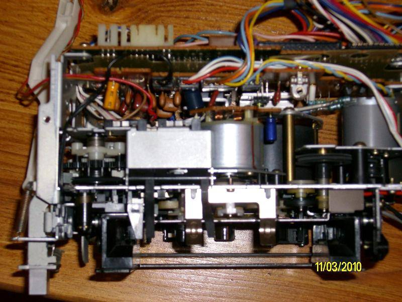 Dépose de deux des moteurs