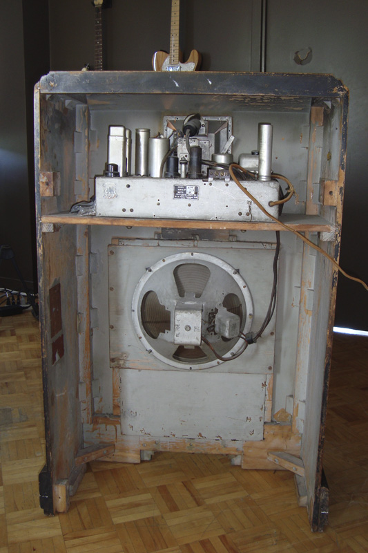 L’intérieur du mastodonte.