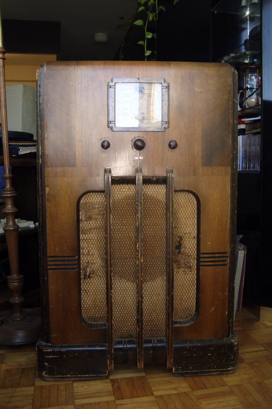 La grille a été abimée au début des années 90 par mon chat.