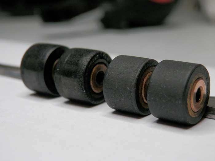 Pinchroller usé et rénové