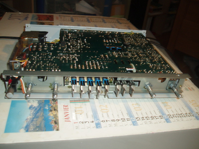 Vue en cours de remontage